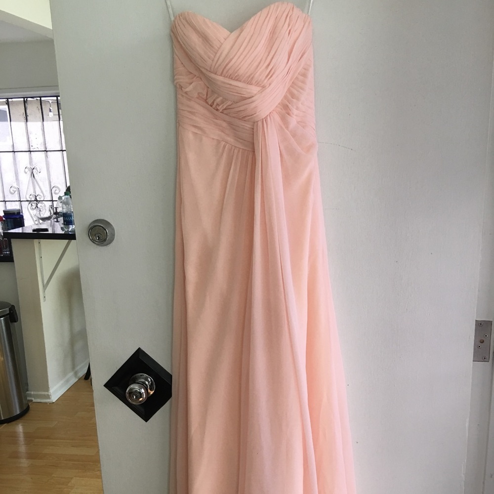 Jasmine Long Sweetheart Strapless Bridesmaid dress